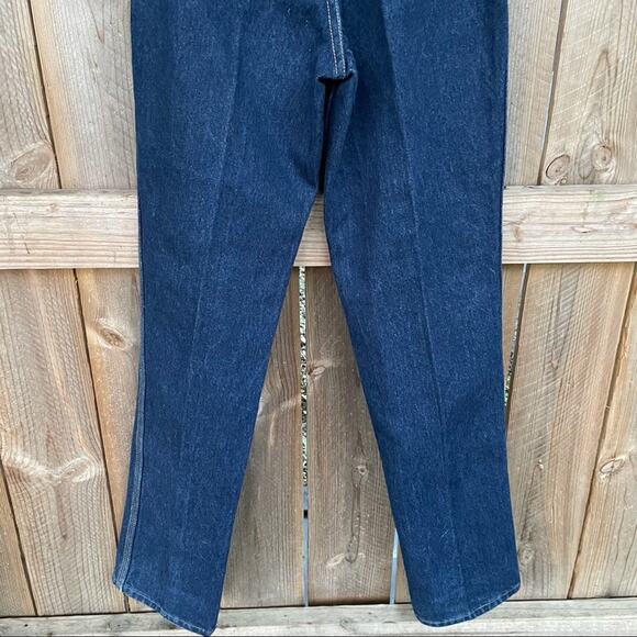 Calvin Klein Jeans Vintage Denim Stone Washed Juniors Size 9 USA Made Dead Stock - Picture 6 of 10